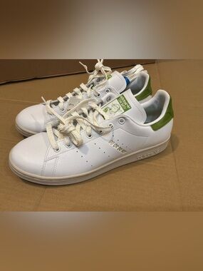 New Adidas Stan Smith Yoda FY5463 WHITE/DARK GREEN Men’s Sz 10.5